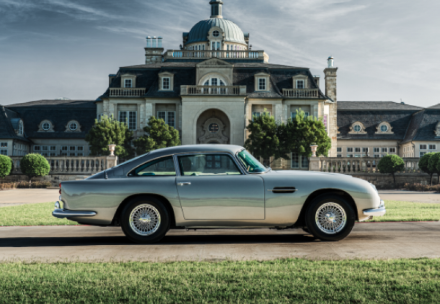 Редкий Aston Martin DB5 класса GT выставлен на аукцион через сайт Bring A Trailer